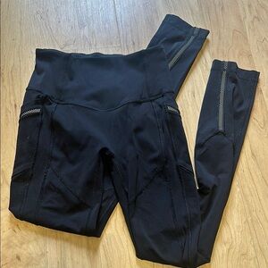 COPY - Lululemon Black Leggings with Zipper Accents